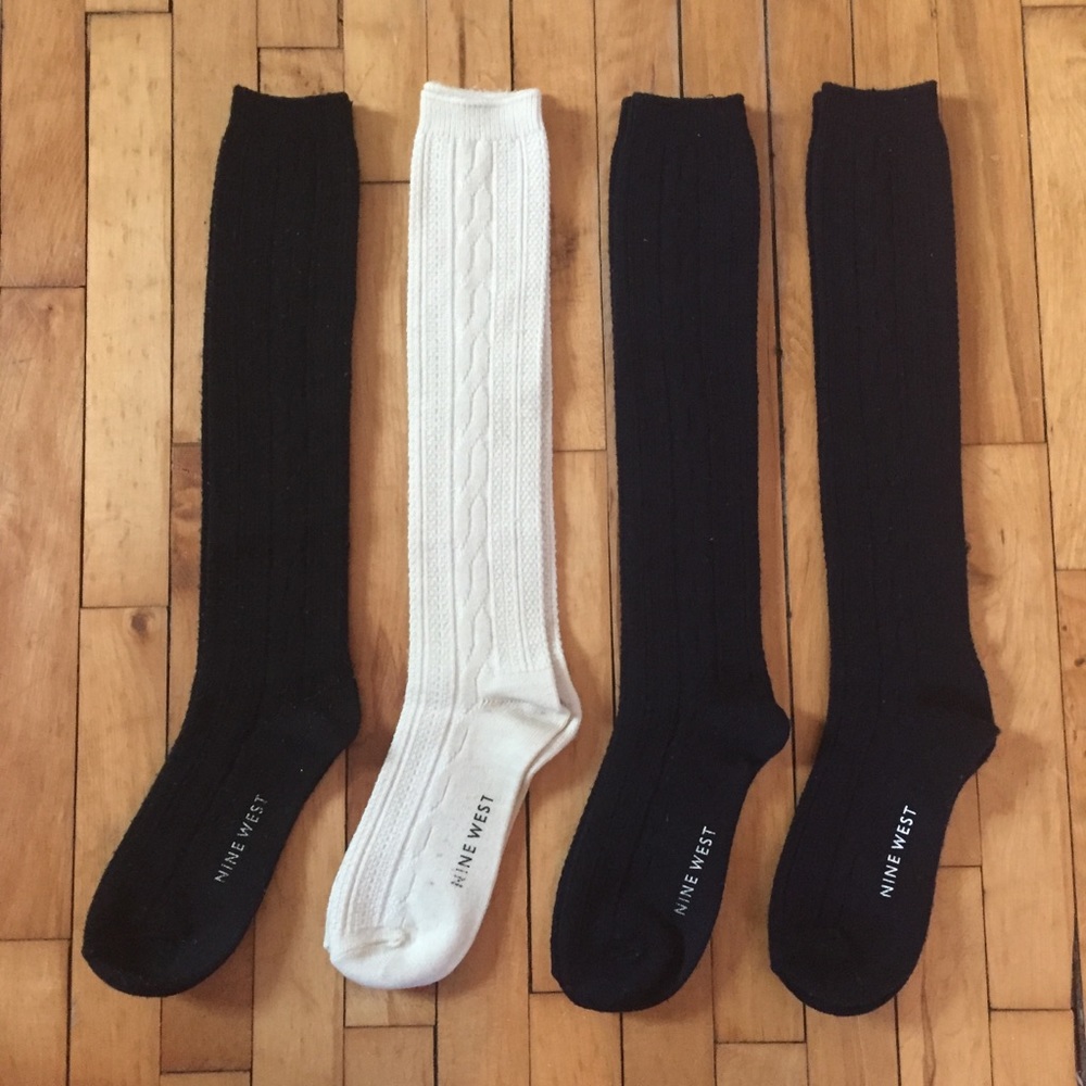 Nine West Boot Socks Bundle (4 pair)